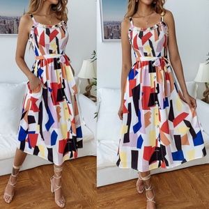 Bellanblue Dresses - LUCILLE Pop of Color dress Bellanblue Dresses - LUCILLE Pop of Color dress